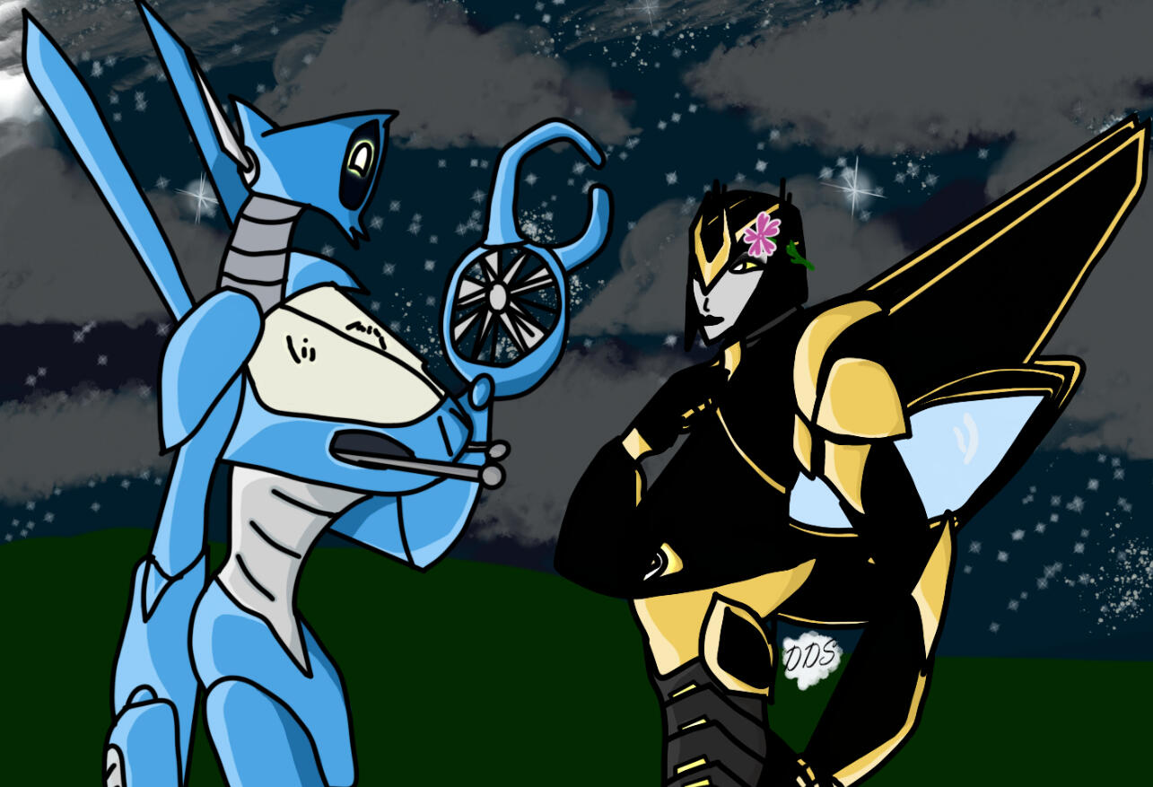 Whirl and Cheri, Transformer: MTMTE Canon/OC Whirl and Cheri, Transformer: MTMTE Canon/OC